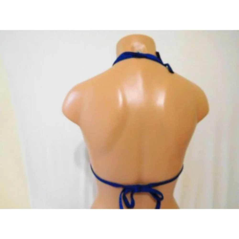 NEW La Blanca Midnight Rain Bikini Top Padded Size 6 Swimwear MenWomenStyles - Picture 7 of 11